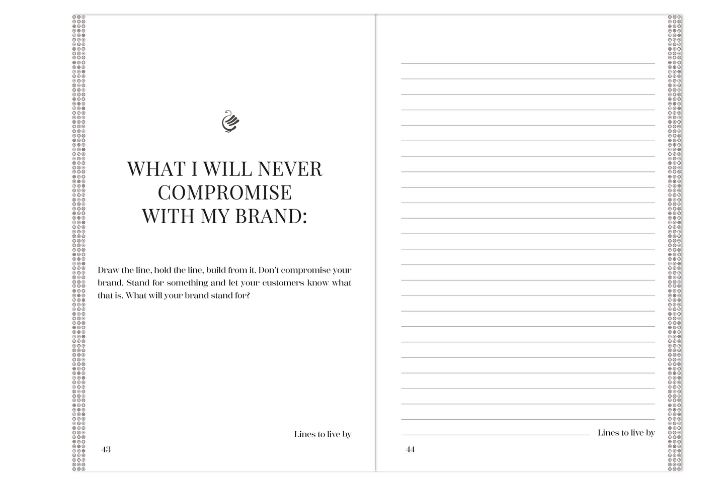 Lines to Live By - Journal