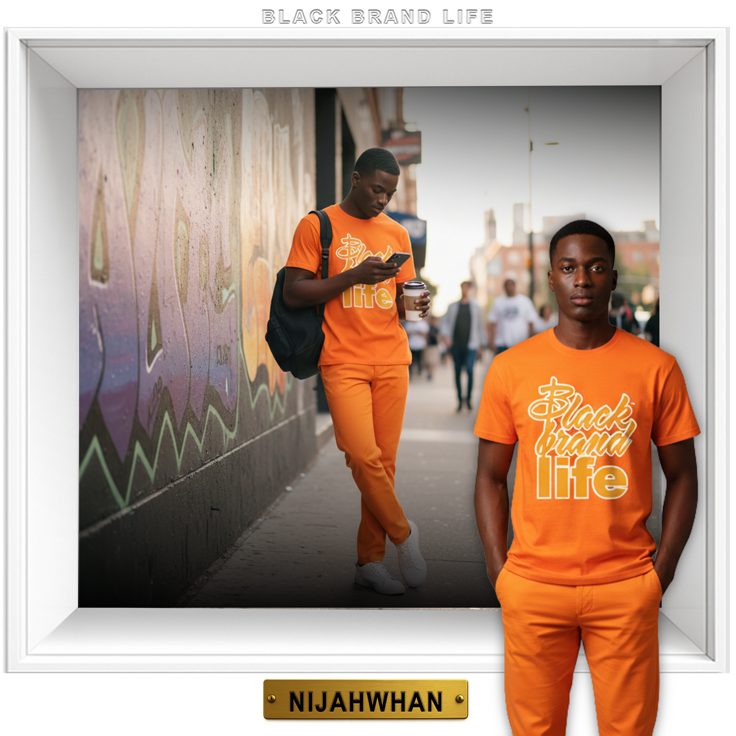 Black Brand Life Tee, Momentum Edition