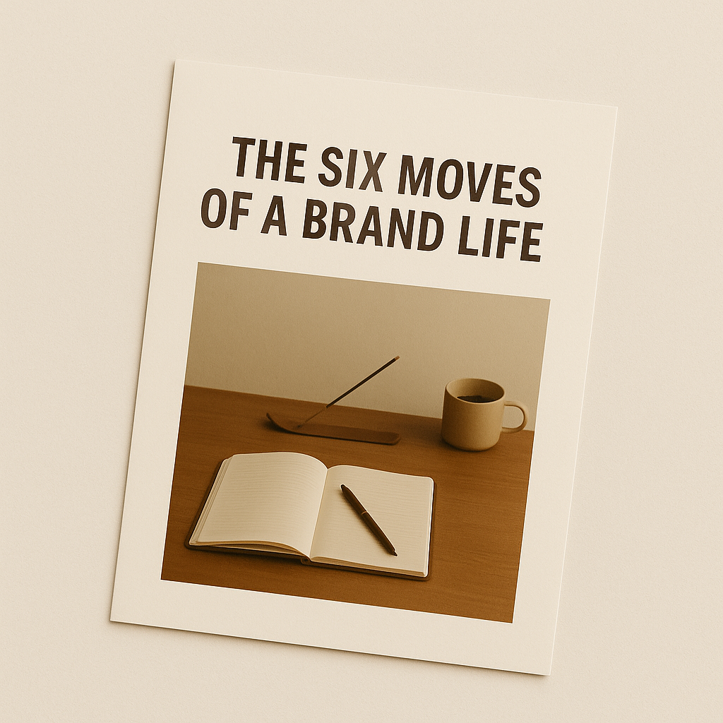 THE SIX MOVES OF A BRAND LIFE