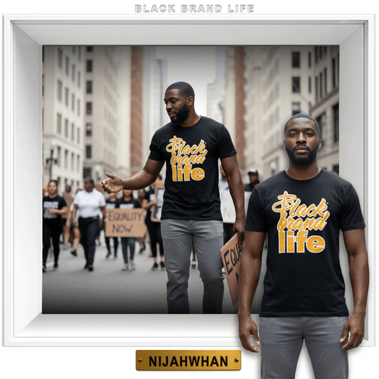 Black Brand Life Tee, Legacy Edition