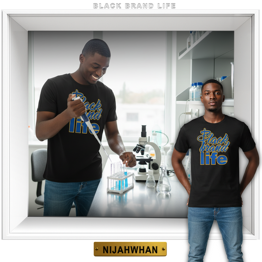 Black Brand Life Tee, Builder Edition