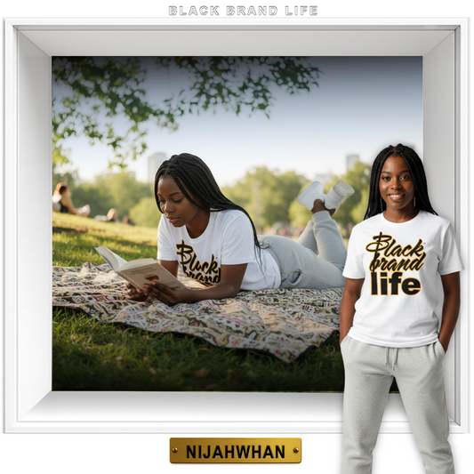 Black Brand Life Tee, Foundation Edition