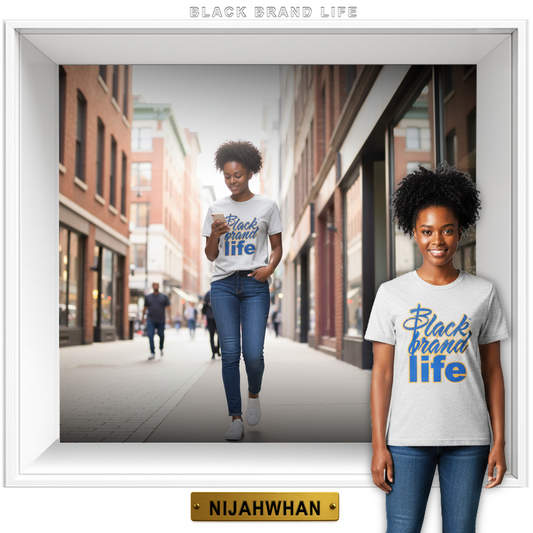 Black Brand Life Tee, Balance Edition